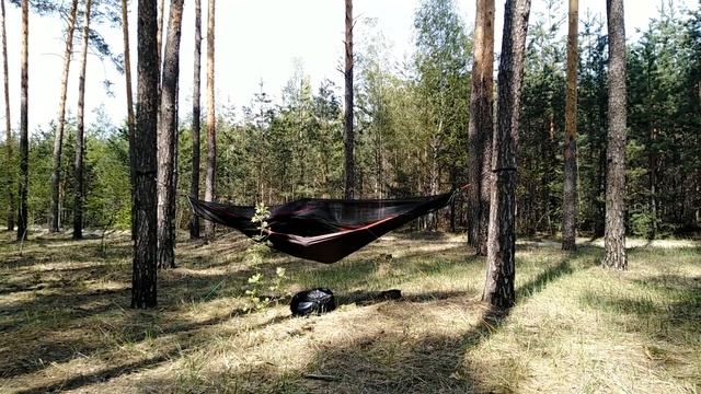 Гамак Kamrad. Установка сетки и подгамачника. смотреть онлайн