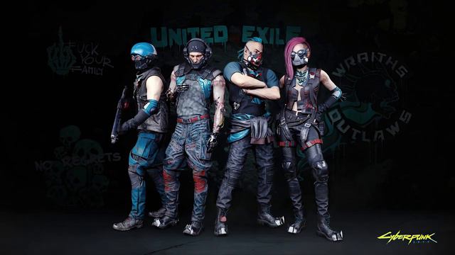 Cyberpunk 2077: Wraiths Gang Voice Sounds смотреть онлайн