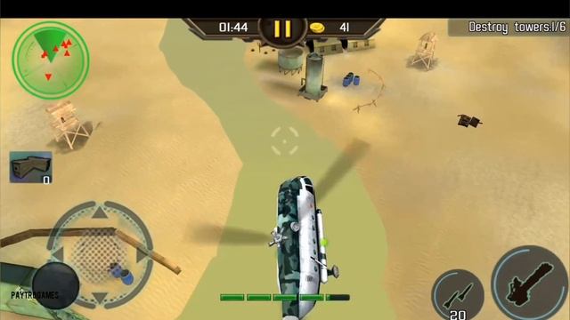 Gunship Strike3D game's #paytrogmaes. Part -1 смотреть онлайн