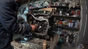 Опель Вектра С 2002 год  Ставим цепь балансировачных валов z22se