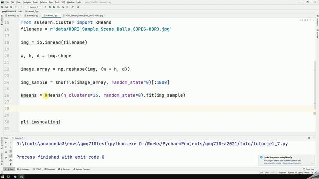 Utiliser Scikit-learn, en particulier Scikit-image, pour segmenter avec K-means. смотреть онлайн