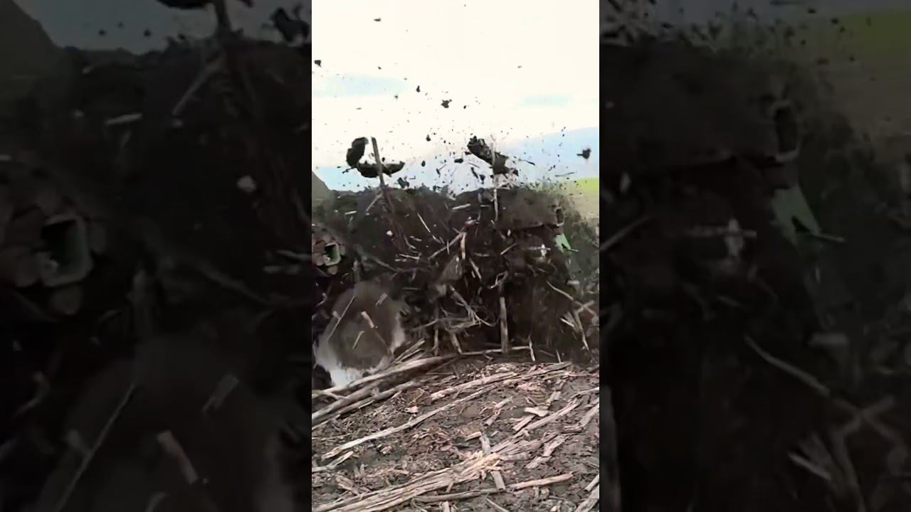 Начали полевые работы с дисковки пожарных полос))) смотреть онлайн