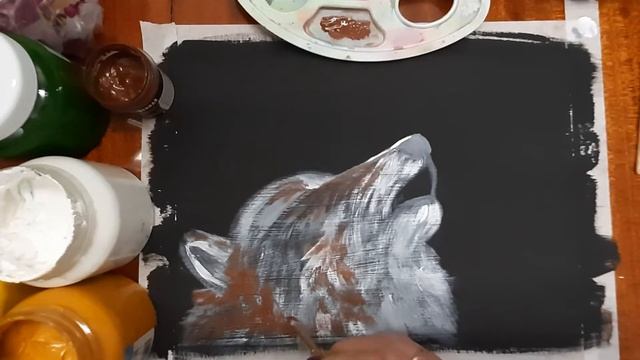 Как легко нарисовать волка. Рисуем лесных животных. смотреть онлайн