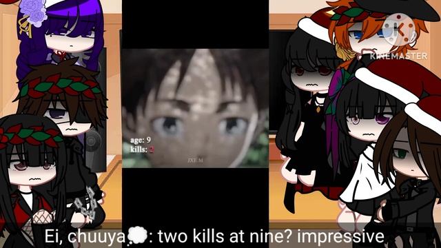 || my fav characters react to each other || eren Yeager || 5/7 || eremika || MAJOR SPOILERS || смотреть онлайн