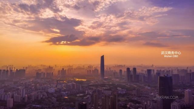 Our Wuhan, Central City of Central China, Skyline Timelapse смотреть онлайн