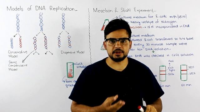 Meselson and Stahl Experiment | Models of DNA Replication | Lecture 5 смотреть онлайн