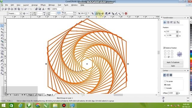 How to Use Blend Tool in CorelDraw X13 Design in Coreldraw X3 I Coreldraw Tutorial in 2023 смотреть онлайн