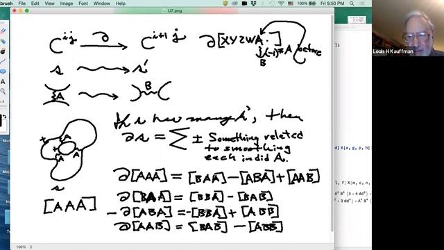 Louis Kauffman, Virtual Knot Theory and Khovanov Homology (lecture 4) смотреть онлайн