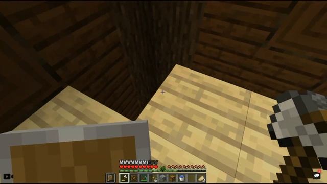 Майнкрафт ЛетсПлей #6 Хотел найти крепость ада но тут рейд на деревню! смотреть онлайн