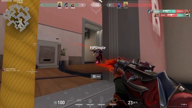 YAĞMACI VANDAL İLE OYUN KAZANMA / ECO RAUND KAZANMA TAKTİĞİ (VALORANT GAMEPLAY) смотреть онлайн