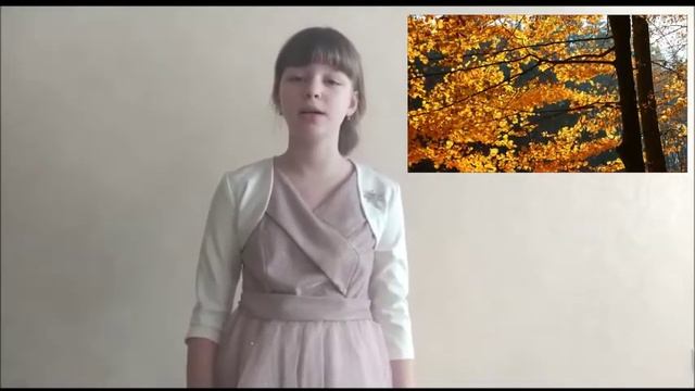 Долгова Анастасия Дмитриевна, 12 лет, Б. Пастернак "Золотая осень" смотреть онлайн