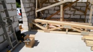 Как перекрыть пролет больше 6 метров. Часть 2. How to Build a Traditional Barn Roof.