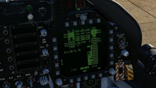 FA-18C Hornet: FCS DDI Page Tutorial | DCS WORLD смотреть онлайн