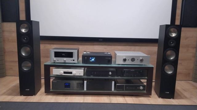 Canton GLE 90 & Gold Note IS-1000 смотреть онлайн