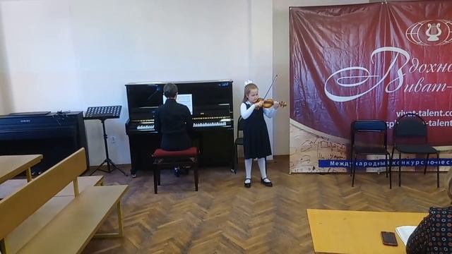 Юный Моцарт, конкурс. Анна Осипова. 2019г смотреть онлайн