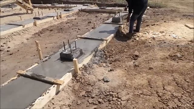 Столбчатый фундамент в Чебоксарах ЧАСТЬ 2 под ДОМ КОТТЕДЖ БАНЮ смотреть онлайн