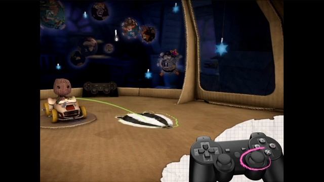 LittleBigPlanet Karting Stickering and Decorating Your Pod Tutorial смотреть онлайн
