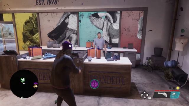 Saints Row - You Can't Rob Stores!! Or Harm Clerk! WHY!? Con of the new Saints Row смотреть онлайн