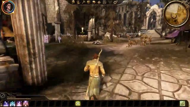 Вспомним былое. Dragon Age: Origins. Серого стража в маги! смотреть онлайн