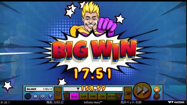 BIG win x1800 on infinity hero slot смотреть онлайн