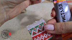 Как поставить концевики на браслет /Бисероплетение/Мастер класс/Natali Amapola