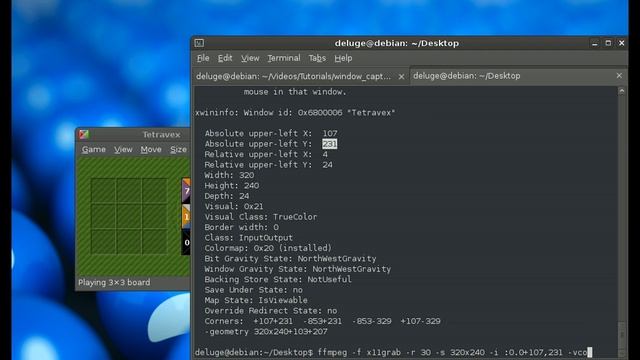 Recording a Window with FFmpeg (X11) смотреть онлайн
