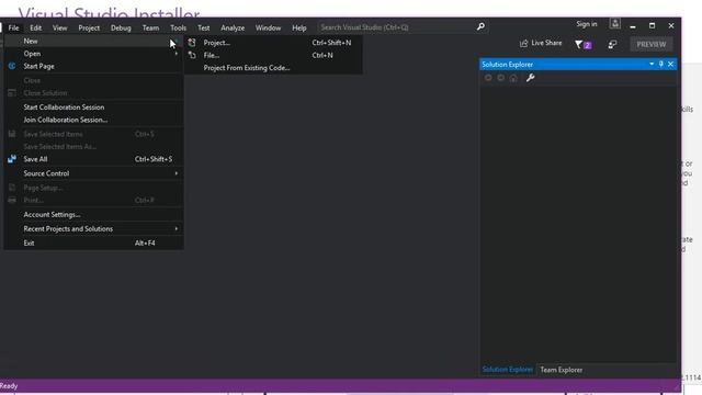Visual Studio 2019 (Getting Started) смотреть онлайн