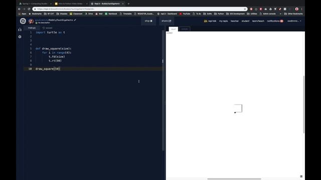 Introduction to Python - Lesson 4 - Subroutines with Turtle смотреть онлайн