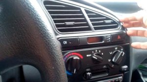 Daewoo Lanos - как снять кнопку аварийки