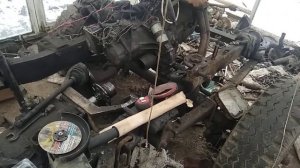 Постройка трактора из уаза с ДВС ваз 2109