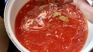 влог/обход огородика/катаю лечо на зиму