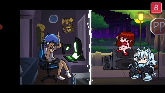 FNF - Split [AmorAltra & Shishiro Botan]. смотреть онлайн