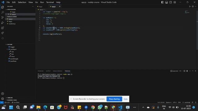 Difference between JSON.stringify and JSON.parse смотреть онлайн