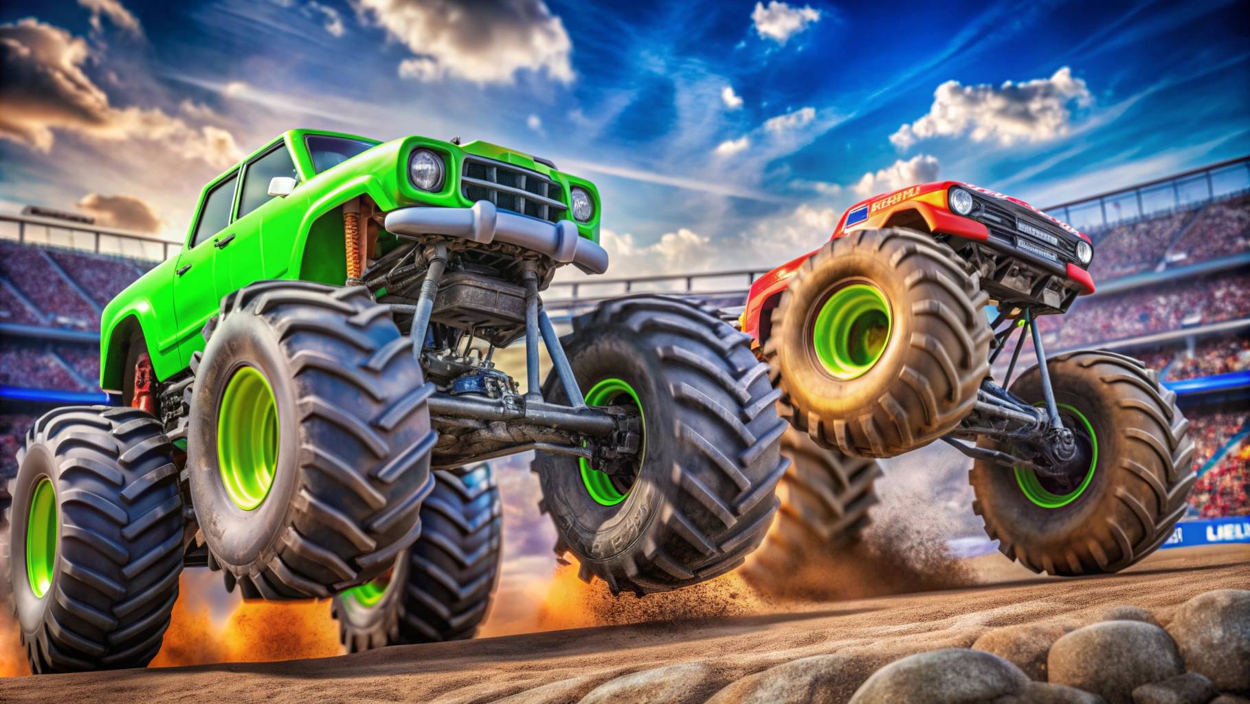 15 минут Мстителя! Monster Jam смотреть онлайн