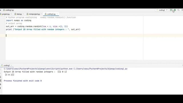 #51.Numpy random|Random Sampling in Numpy|randint,ranf|Python Tutorial for Beginner|Coding Tricks смотреть онлайн