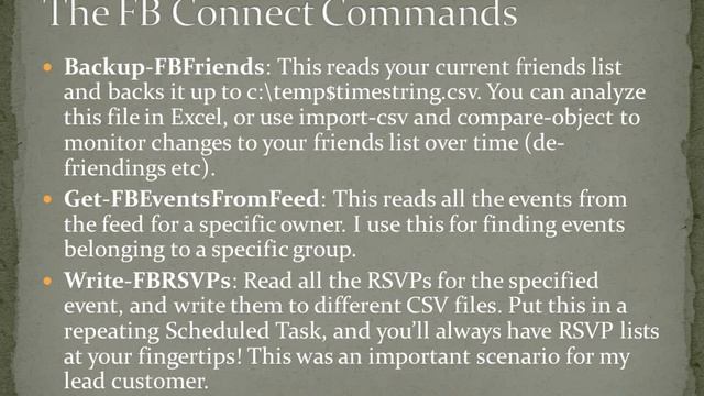 Using Windows PowerShell Facebook Module смотреть онлайн