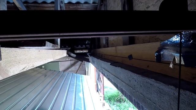 Подъемные ворота в гараж. Своими руками! Новая идея ! Очень удобно!