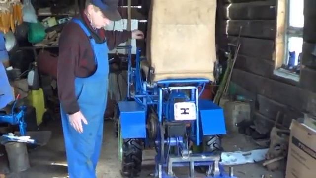 Трактор мотоблок Зубр смотреть онлайн