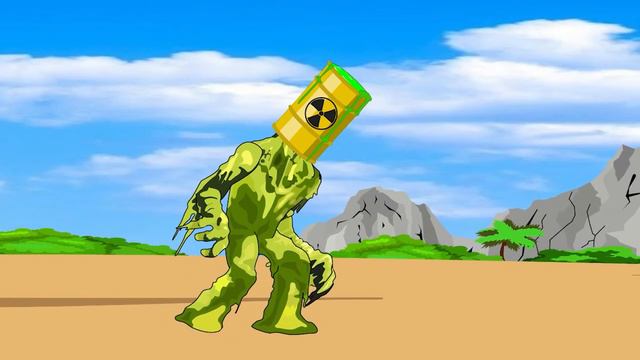 Monster Radiation Vs Godzilla, Kong, Hulk, Big Venom 2 | R.I.P All Monsters in Godzilla World смотреть онлайн