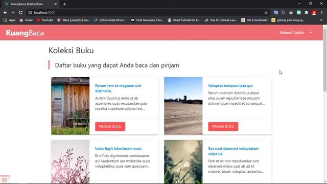Demo Aplikasi RuangBaca (e-library sederhana berbasis web) смотреть онлайн