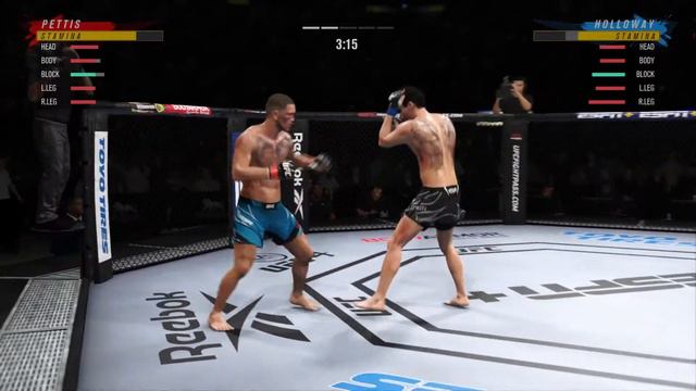EA SPORTS UFC 4 Anthony Pettis Online Gameplay (Stand and Bang) смотреть онлайн