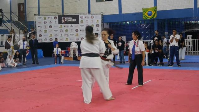 Danielle Jaremciuc Vs. Nicole Rodrigues - Campeonato Paulista de Kyokushin 2023 смотреть онлайн