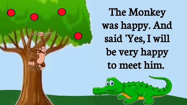 Story in English |The Crocodile and the Monkey |Story English|3 minute story|story|English Learning смотреть онлайн