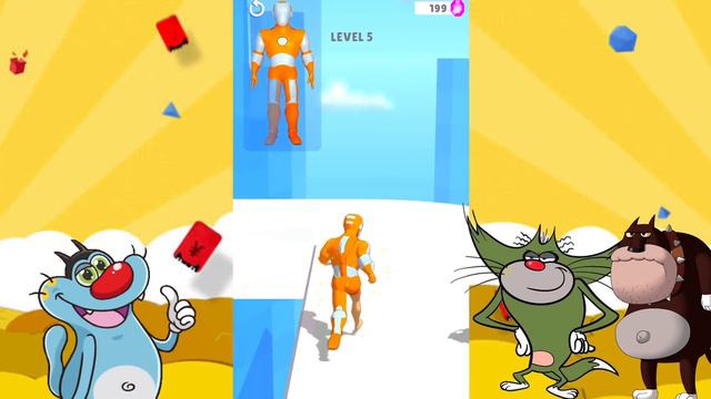 NOOB vs PRO vs HACKER | In Mashup Hero | With Oggy And Jack | Rock Indian Gamer | смотреть онлайн