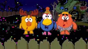 Глитч вирус нападает на смешариков. Пародия "Обучение с Пибби"