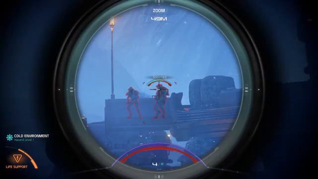 Mass Effect™: Andromeda - trying out a sniper rifle смотреть онлайн