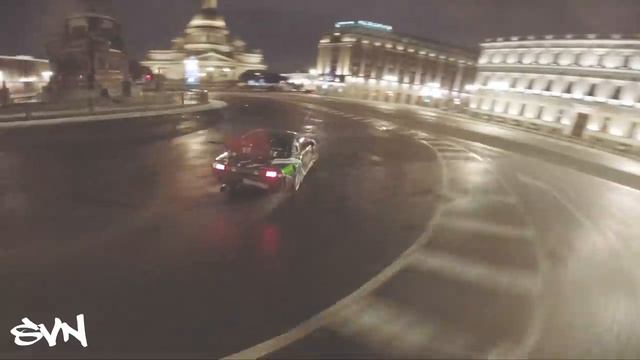 Saint-P. drift xo4y_b - дрифт у Исаакиевского собора (полное видео в оригинальном качестве) смотреть онлайн