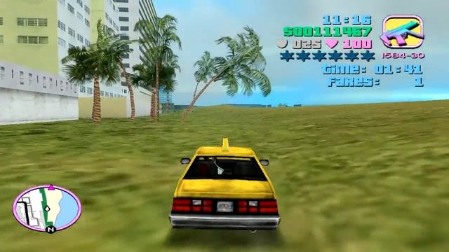 GTA Vice City - Vehicles Wanted #49 - Taxi (HD) смотреть онлайн