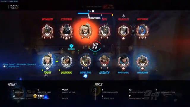 Overwatch Competitive | Platinum | Solo Healing as Mercy on Dorado смотреть онлайн