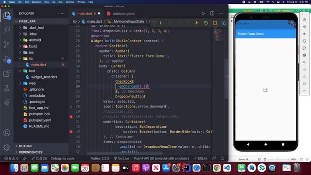 Flutter Tutorial for Beginners #22 Dropdown, Checkbox, Radio, Switch, Form Validation смотреть онлайн